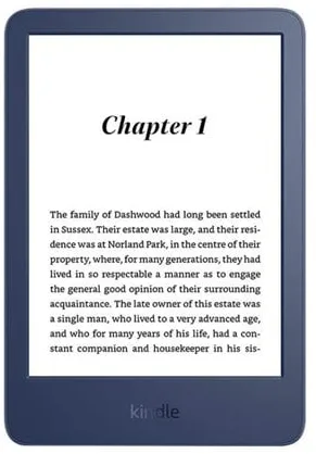 Amazon Kindle 16GB - Denim Blue (Annonsstödd)