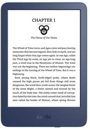 Amazon Kindle 16GB - Denim Blue (Annonsstödd)